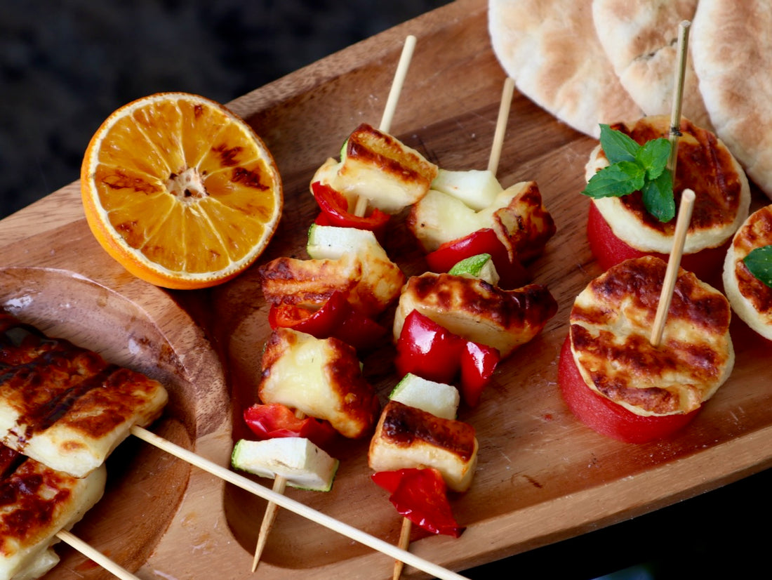 Halloumi grillsajt receptje